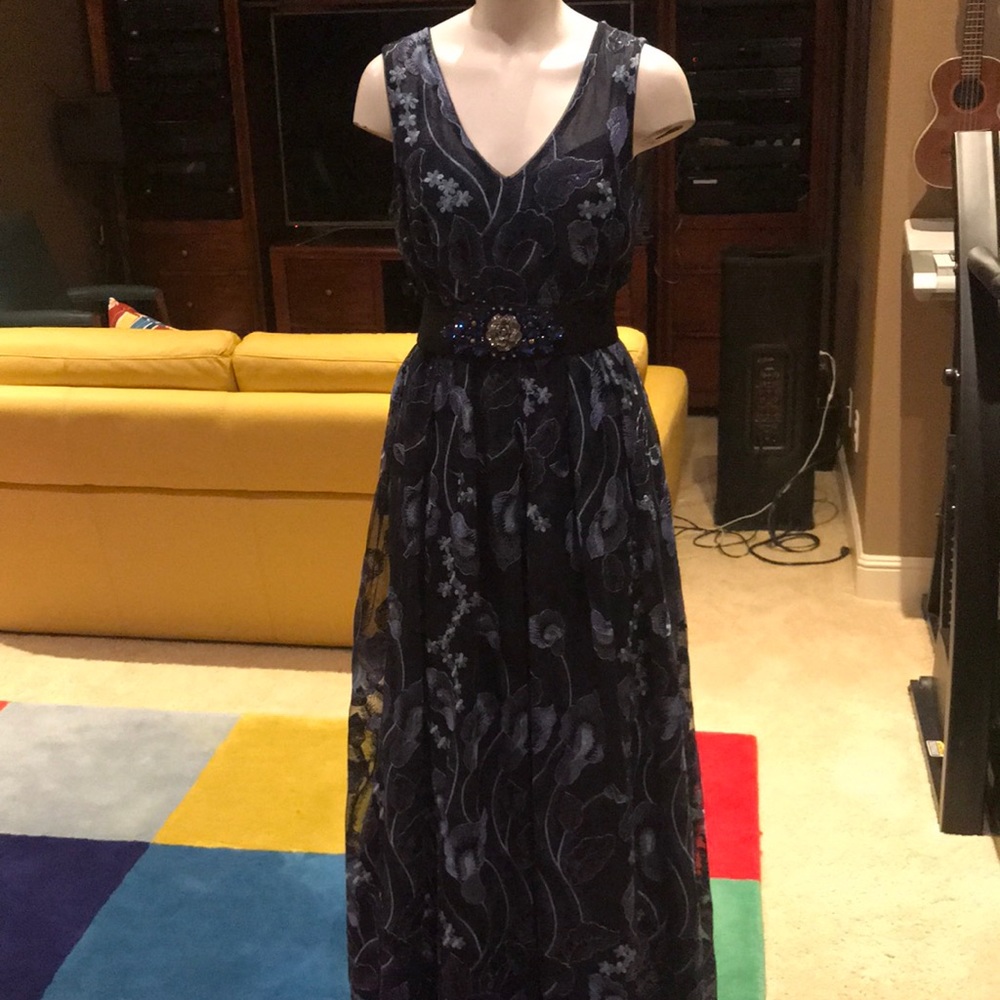 Blue Evening Dress